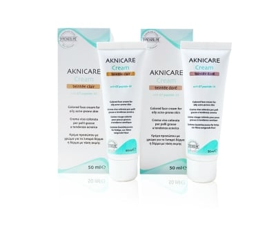 AKNICARE оцветен крем